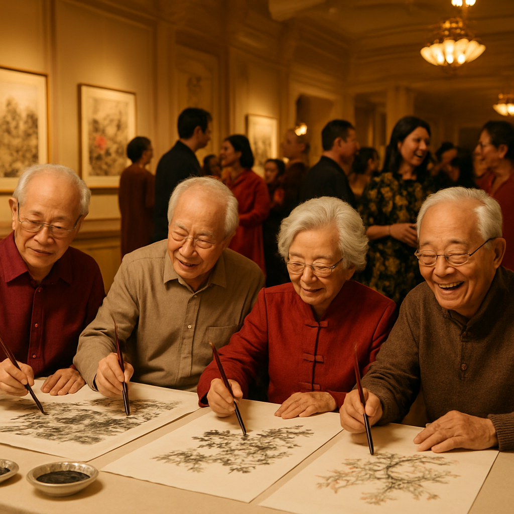 全国老年艺术作品交流展