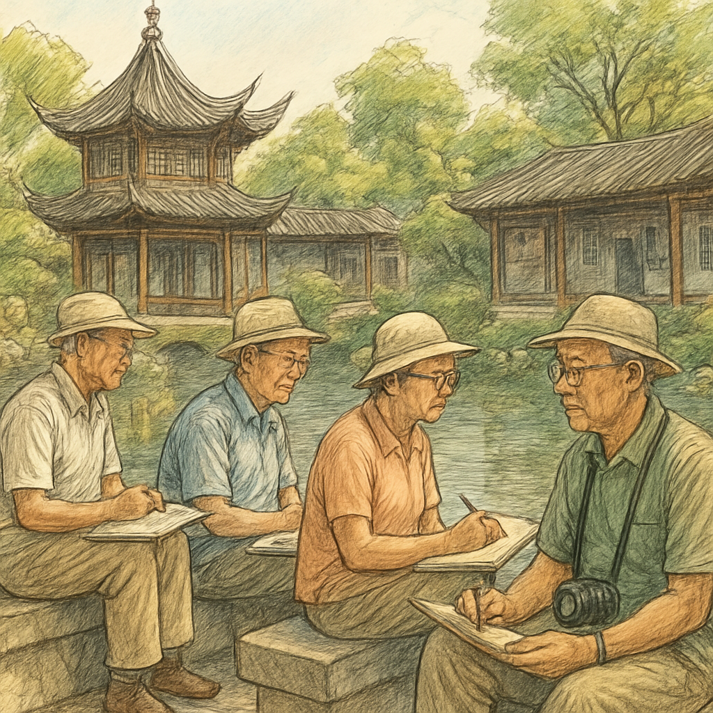 苏州园林写生研学之旅